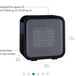 Small heater powerful